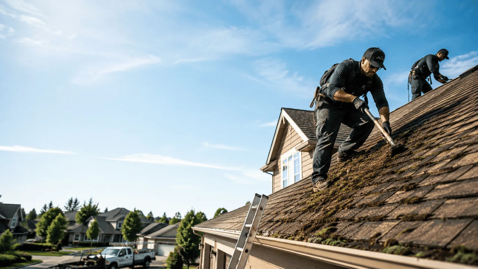 Roof Moss Removal in Topinabee, MI near me